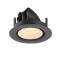 Kruhová - LA 1010030 NUMINOS® GIMBLE XS Stropní vestavné svítidlo, 2700 K, 40°, IP20, kulaté, černé / bílé - BIG WHITE (SLV) - foto 7
