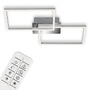 Hranatá - BRILO 3149018 LED CCT rám 50 cm 2x15W 1650lm chrom (starý kód: BRILO 3149-018) - BRILO - foto 7