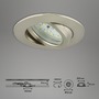 Kruhová - BRI 7296-032 3ks sada LED vestavné svítidlo, pr. 8,2 cm, 6,5 W, matný nikl - BRILONER - foto 7