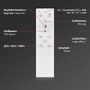 Kruhová - BRILO 3709-014 RGBW LED přisazené svítidlo pr. 38 cm, 22 W, 2900 lm, stříbrná - BRILO - foto 7