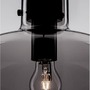 Koule - NV 9236500 Závěsné svítidlo CINZIA kouřové sklo černý kabel černá kovová základna E27 1x12W 230V IP20 bez žárovky - NOVA LUCE - foto 7