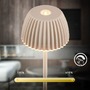 Stolní lampy dekorační - BRILO 7581011 Riffle Nano stolní lampička - 1,5W, 130lm, nabíjecí, LED, stmívatelné, dotykový vypínač, German design Award Winner 2025, béžová - BRILO - foto 7