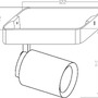 Bodová - IMPR 348170 Deko-Light stropní přisazené svítidlo Librae lineární I 220-240V AC/50-60Hz GU10 1x max. 50,00 W 122 mm tmavě černá RAL 9005 - foto 7