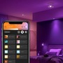 Kruhová - PH 8720169318793 Hue WACA Centura podhledové LED svítidlo GU10 5.7W 350lm 2000-6500K RGB IP20 kulaté hliník - PHILIPS - foto 7