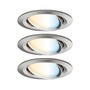 Hranatá - P 5180 Startovací sada Smart Home smik Gateway nástěnný ovladač + LED vestavné svítidlo Nova Plus Coin základní sada výklopné měnitelná bílá - PAULMANN - foto 7