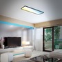 Hranatá - BRILO 7403-015 Ultraploché CCT svítidlo LED panel, 29,3 cm, LED, 23 W, 3000 lm, černá - BRILO - foto 7