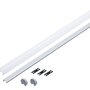 Al profily k přisazení - P 70560 Tube Profil sada 200cm vč. uchycení, koncovek a difuzoru - PAULMANN - foto 7
