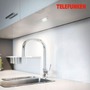 Přisazená - TF 203609TF TELEFUNKEN 3ks sada senzor nábytkové skříňkové svítidlo, 16 cm, 2,5 W, 180 lm, hliník - BRILONER - foto 7