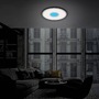 Kruhová - BRILO 7396-014 CCT svítidlo LED panel, RGB centrální světlo, pr. 45 cm, 24 W, 2400 lm, stříbrná - BRILO - foto 7