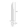 Sloupková - AR T087400 Reeds IP67 - ARTEMIDE - foto 7