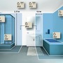 Koupelnová - P 92999 HomeSpa LED vestavné svítidlo Calla IP65 1x5,5W 230V WhiteSwitch výklopné 3ks sada včetně sv. zdroje - PAULMANN - foto 7