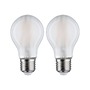E27 - P 28924 LED žárovka Filament E27 230V 2x7W 4000K mat - PAULMANN - foto 7