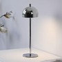 Stolní lampy dekorační - LD 19244-17 Kolekce Schöner Wohnen LED bateriové stolní svítidlo BELLIS, chrom, nabíjecí přes USB, 3000K - JUST LIGHT - foto 7