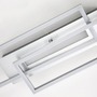 Hranatá - BRILO 3546-018 LED stropní svítidlo, 82,7 cm, 40 W, 4400 lm, hliník - BRILO - foto 7