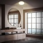 Kruhová - BRI 3870014 Acorus W stropní svítidlo pr.28 cm - 12W, 1200lm, LED, IP44, teplá bílá, bílé/dřevo - BRILONER - foto 7