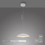 Polokoule - LD 14606-16 Kolekce Schöner Wohnen LED závěsné svítidlo LENTE, bílá, jednoramenné, stmívatelné, paměťová funkce, krokově stmívatelné, 3000K - JUST LIGHT - foto 7