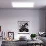 Hranatá - BRILO 7402-416 Ultraplochý LED panel s přímým a nepřímým osvětlením, 58 cm, LED, 22 W, 3000 lm, bílé - BRILO - foto 7