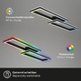 Hranatá - BRILO 3754-015 RGB CCT LED stropní svítidlo 119,5cm 45W 4400lm černá - BRILO - foto 7