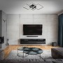 Hranatá - BRILO 3128-015 LED rám 75 cm 2x48W 4000lm černá - BRILO - foto 7