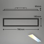 Hranatá - BRILO 7399016 CCT svítidlo LED panel 78 cm 24,5 W 2600lm bílé - BRILO - foto 7