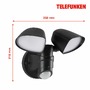 Reflektory - TF 304605TF TELEFUNKEN LED venkovní bodové svítidlo s čidlem, 21,8 cm, 20 W, černá - BRILONER - foto 7