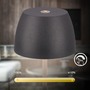 Stolní lampy dekorační - BRILO 7504015 Serina Mini LED stolní lampička bezdrátová IP44, stmívatelné, s nabíjecí základnou, antracit - BRILO - foto 7