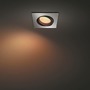 Hranatá - PH 8720169319158 Hue WACA Centura podhledové LED svítidlo GU10 5,7W 350lm 2000-6500K RGB IP20 hranaté, hliník - PHILIPS - foto 7