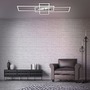 Hranatá - BRILO 3156-018 LED CCT rám 104 cm 2x19W 2500lm chrom - BRILO - foto 7