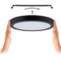Hranatá - P 71296 LED Panel Abia 2 White Select soumrakové a pohybové čidlo (HF) hranaté 170x170mm 9,5W 2700 - 4000K černá - PAULMANN - foto 7