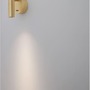 Bodová - NV 9030203 Bodové svítidlo CLIP saténový mosazný hliník LED Philips 3W vypínač na těle 3000K IP20 - NOVA LUCE - foto 7