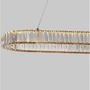 Dekorativní - NV 9333073 Závěsné svítidlo AURELIA zlatý kov a křišťál LED 48W 230V 3500K IP20 stmívatelné - NOVA LUCE - foto 7