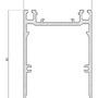 Al profily k zavěšení - IMPR 970578 Deko-Light profil - PLANO MS, 80 x 55mm, alu elox LED-nosič, 2m - foto 7