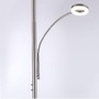 Stojací lampy - LD 11858-55 ROCCO LED stojací svítidlo, barva ocel, s aplikací, dálkový ovladač, stmívatelné MEDION RGB+2700-5000K - LEUCHTEN DIREKT / JUST LIGHT - foto 7