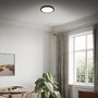Kruhová - BRILO 3704-015 CCT LED přisazené svítidlo pr. 38 cm, 22 W, 2900 lm, černá - BRILO - foto 7