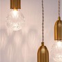 Vícečetná - NV 9536413 Závěsné svítidlo VEDA mosazný kov a čiré sklo G9 3x6W 230V IP20 bez žárovky - NOVA LUCE - foto 7