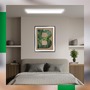 Hranatá - BRILO 7551016 Tava A LED stropní svítidlo 98cm, energetická třída A, přímé a nepřímé osvětlení, bílé - BRILO - foto 7