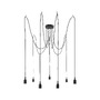 Vícečetná - P 50390 Závěsné svítidlo Neordic Ketil 7-ramenné bez zdroje světla, max. 7x20W E27 - PAULMANN - foto 7