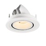 Kruhová - LA 1009392 NUMINOS® GIMBLE S Stropní vestavné svítidlo, 2700 K, 40°, IP20, kulaté, bílé - BIG WHITE (SLV) - foto 7