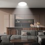 Kruhová - BRILO 3904016 Competo stropní svítidlo pr.33 cm - 22W, 2400lm, LED, neutrální bílá, bílé - BRILO - foto 7