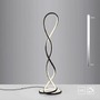 Stojací lampy - PN 352-18 LED stojací svítidlo moderní design, TWIST, černá,, 2700K - PAUL NEUHAUS - foto 7