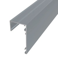 Soklové (obvodové, dekorační) profily - Hliníkový LED profil DECO LINE, šedá - 2 m