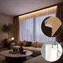Soklové (obvodové, dekorační) profily - Hliníkový LED profil DECO LINE, bronzový - 2 m - foto 3