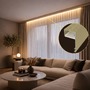 Soklové (obvodové, dekorační) profily - Hliníkový LED profil DECO LINE, champagne - 2 m - foto 3