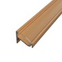 Rohové - Hliníkový LED profil CORNER 6, bronzový, 2m, LP206BR - foto 9