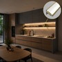 Rohové - Hliníkový LED profil CORNER 6, champagne, 2m, LP206CH - foto 7