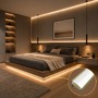 Rohové - Hliníkový LED profil CORNER 6, champagne, 2m, LP206CH - foto 6
