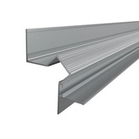 Soklové (obvodové, dekorační) - Hliníkový LED profil WALL-GLOW 45, stříbrný, 2m, LP507