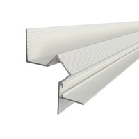 Soklové (obvodové, dekorační) - Hliníkový LED profil WALL-GLOW 45, bílý, 2m, LP507W