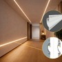 Hliníkový LED profil RECESSED 19, bílý, 2m, LP319 - foto 11