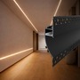 Hliníkový LED profil RECESSED 19, černý, 2m, LP319B - foto 5